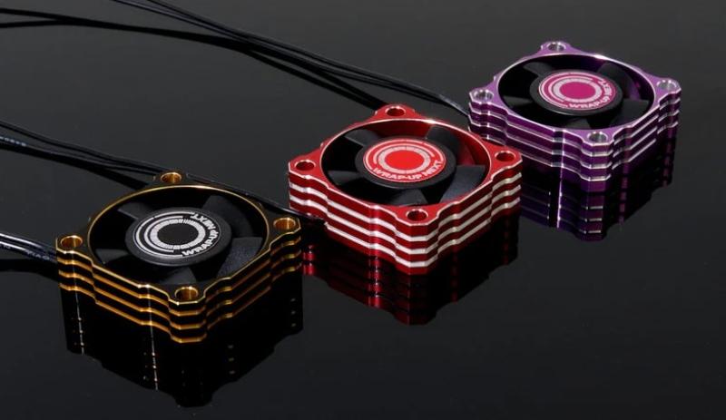 Wrap-Up Next 0828-FD Premium Aluminum Cooling Fan 30mm (red)